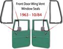 Door Wing Vent Glass Seal
