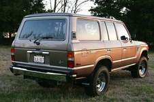 FJ60 1985 Rear Right Side View