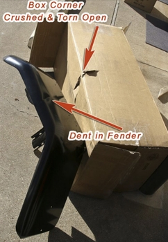 Front Fenders - Single Fender - Blemished - Free SST Bolt Kit