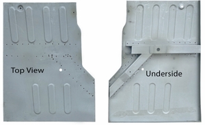 Front Left Floor Pan '64 - '73 3-Spd
