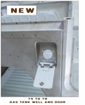 Gas Tank Door & Well 75 to 78