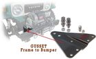 Gusset - Bumper - FJ40