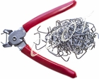 Hog Ring Pliers with Rings Kit