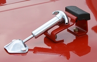 Hood Hook - Windshield - Kit - w/Hdwr - Galv - Pair - Aft. Mrkt.