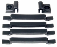 Hood Pad Kit - Rubber Cushion - 4ea front & 2ea side