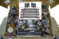 Hood Pad Kit - Rubber Cushion - 4ea front & 2ea side