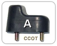 Hood - Windshield Rest Bumper Block 1ea - 9/71-1/75 - TOYOTA