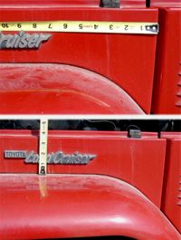 Hood - Windshield Rest Bumper Block 1ea - 9/71-1/75 - TOYOTA