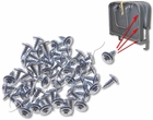 Jump Seat Frame Upholstery Screws - Zinc