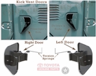 Kick Vent Doors Springs