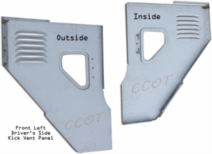 Kick Vent Panel, Left