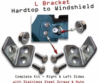 L Bracket - Hardtop to Windshield