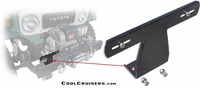 License Plate Holder - Front - FJ40 - by CCOT