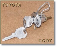Lock & Key - Front Left Door - '58-12/'74 - TOYOTA