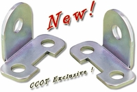 Mirror Door Hinge Mount Brackets