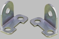 Mirror Door Mount Brackets - Pair