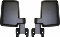 Mirrors - FJ60 FJ62 - Door - Black Satin - Manual - Pair - Aft Mrkt