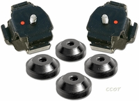 Motor Mount - Kit - 2ea. Square / 4ea. Round