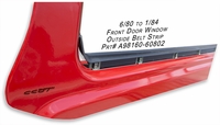 Outside Belt Weatherstripping - Aftermarket