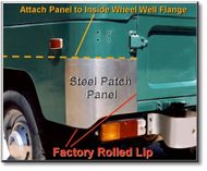 Quarter Panel Patch FJ40