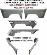 Quarter Panels - Galvannealed Steel