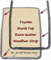 Rain Gutter Weather - Strip