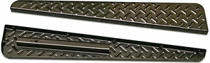 Running Board 72-78 Black Powder Coated - Toyota