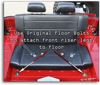 Seat - Bench Kit - Rear - FJ/BJ40 or SUV