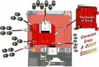 Tire - Spare - Box Frame Rack - SST Bolt Kit - Series 40 - 29 ea.