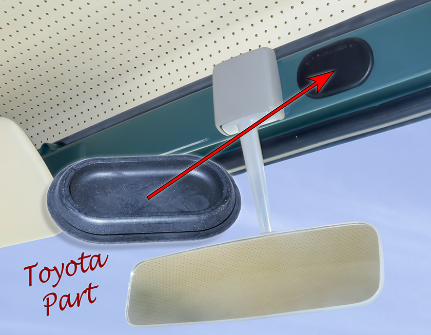 Windshield Frame Inside Access Gasket TOYOTA