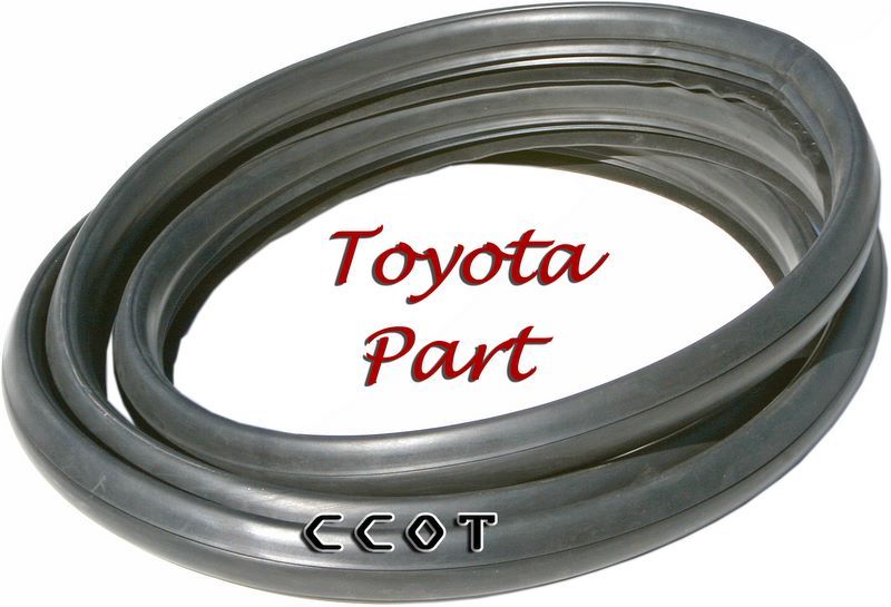 TTLC-JAPAN 4-Piece Window Door Glass Belt Seal Set For Toyota Land Cruiser FJ40 BJ40