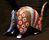 Oaxacan carving, Armadillo Large [sold]