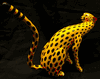 Oaxacan carving, Cheetah [sold]