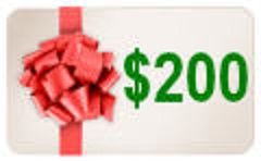 $200.00 Gift Certificate