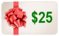 $25.00 Gift Certificate