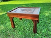 Costa Rica Wood & Leather Classic Table