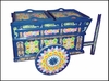 Costa Rica Cart Bar - Blue - 28"