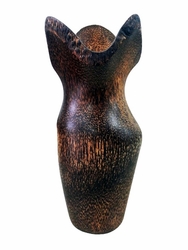 Costa Rica Exotic Palm Tree Tube Vase