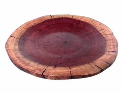 Costa Rica Exotic Purple Heart Large Plate