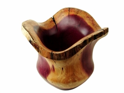 Costa Rica Exotic Purple Heart Vase