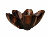 Costa Rica Exotic Rosewood Flower Bowl
