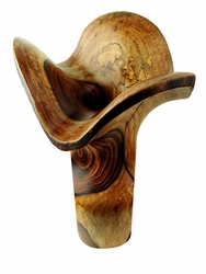 Costa Rica Exotic Rosewood Orchid Vase