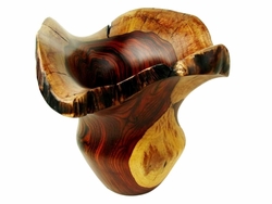 Costa Rica Exotic Rosewood Vase