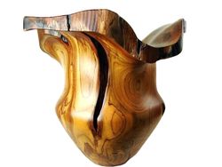 Costa Rica Exotic Teak Vase