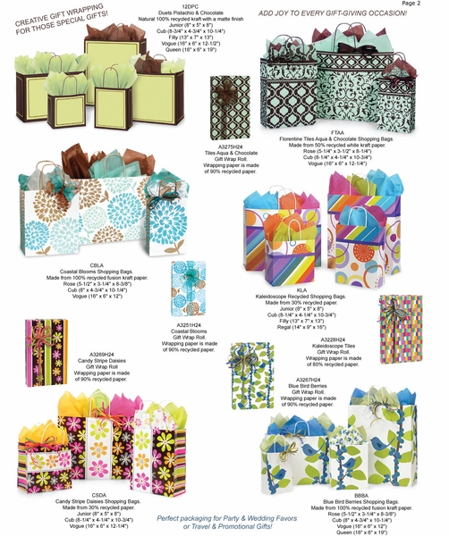 Costa Rica Gift Bags & Papers