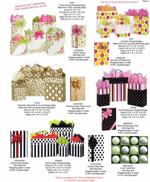 Costa Rica Gift Bags & Papers