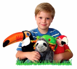 Costa Rica Rainforest Plushes