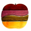 Costa Rica Wood Apple Trivet - Mixed Woods Costa Rica Wood Apple Trivet - Mixed Woods