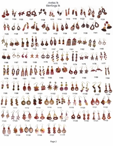 Costa Rica Wood Earrings