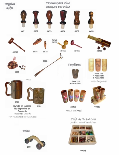 Costa Rica Wood Fun Gifts